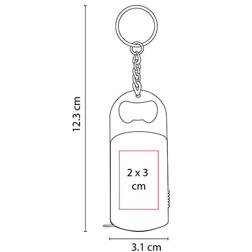 LLAVERO DESTAPADOR KINZIG 2