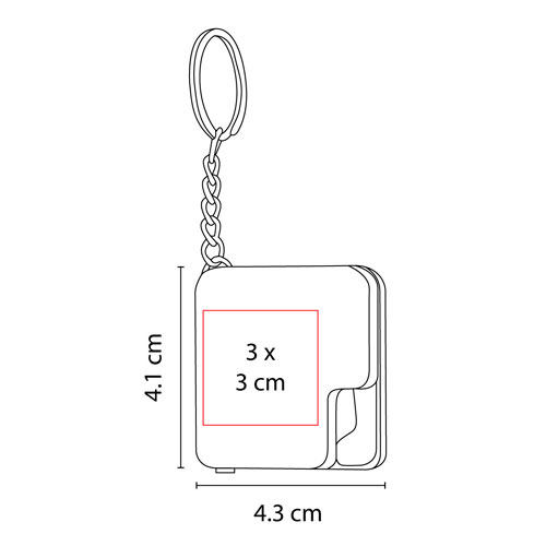LLAVERO FLEXÓMETRO LIBEREC 2