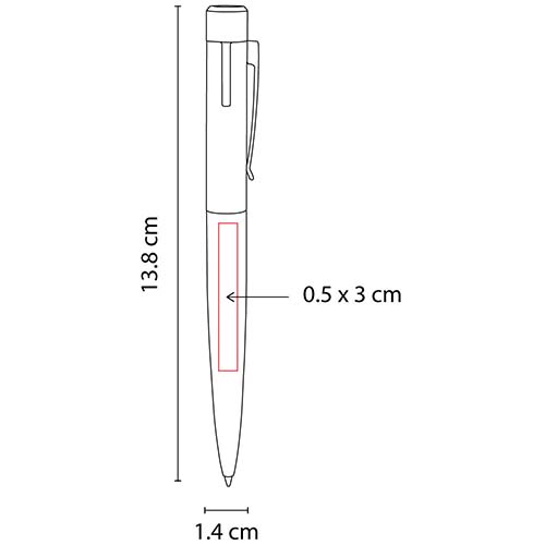 BOLÍGRAFO USB 8 GB ELZ 2