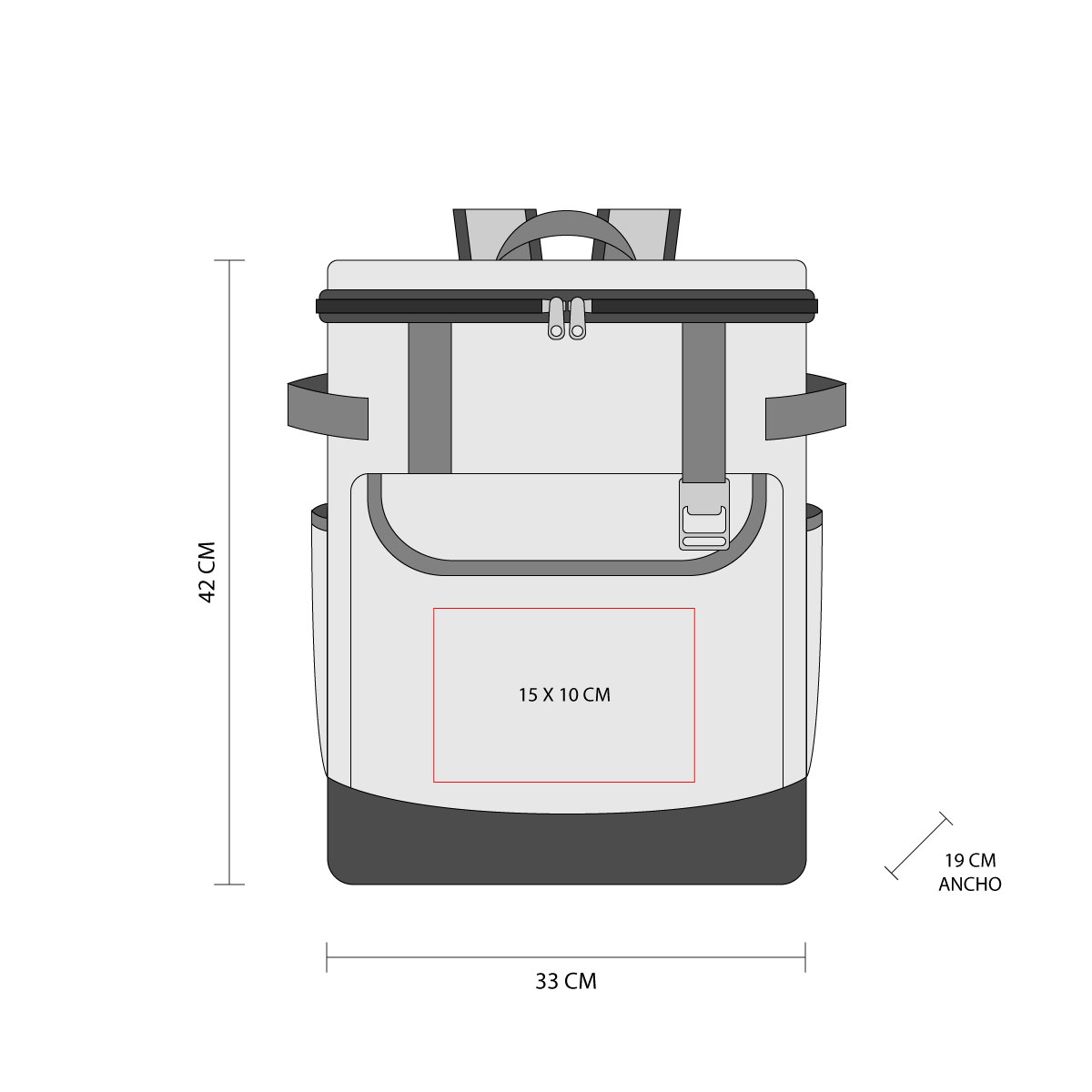 HIELERA MOCHILA SEDANA 2