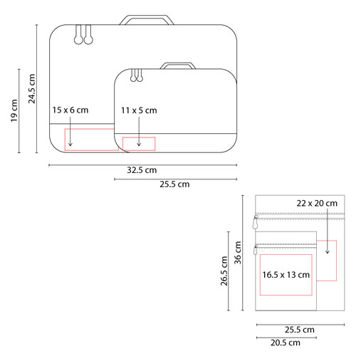 SET ORGANIZADOR DE VIAJE CAVTAT 2