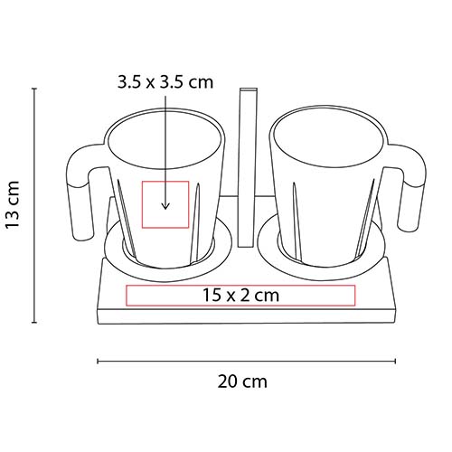 SET DE TAZAS IWAO 2