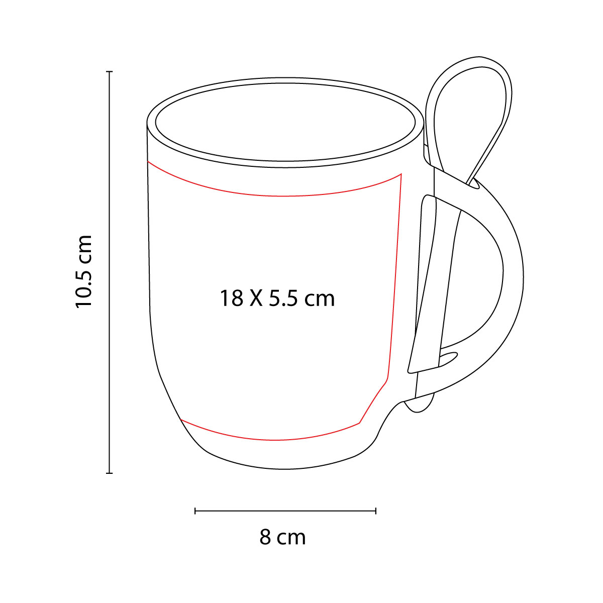 TAZA PARA SUBLIMAR MARGAO 2