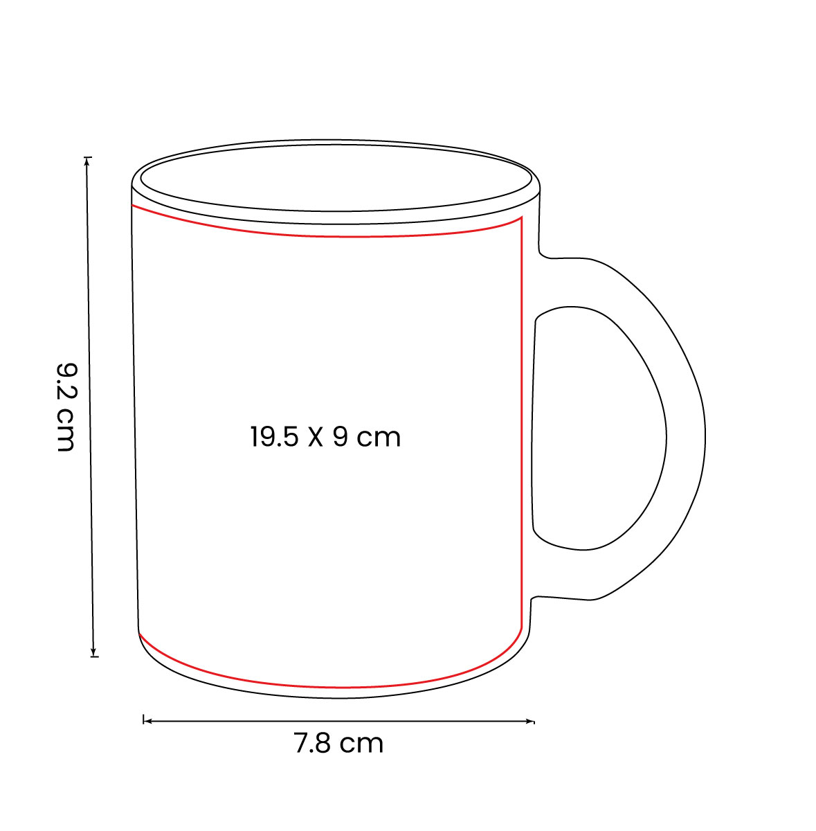 TAZA PARA SUBLIMAR TECAF 2