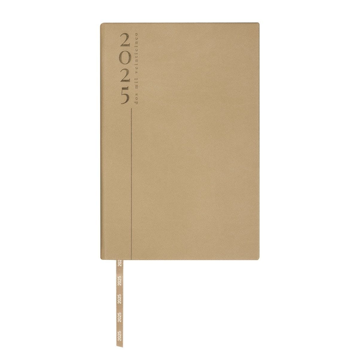 AGENDA DIARIA CLASICA 2025 BEIGE 2