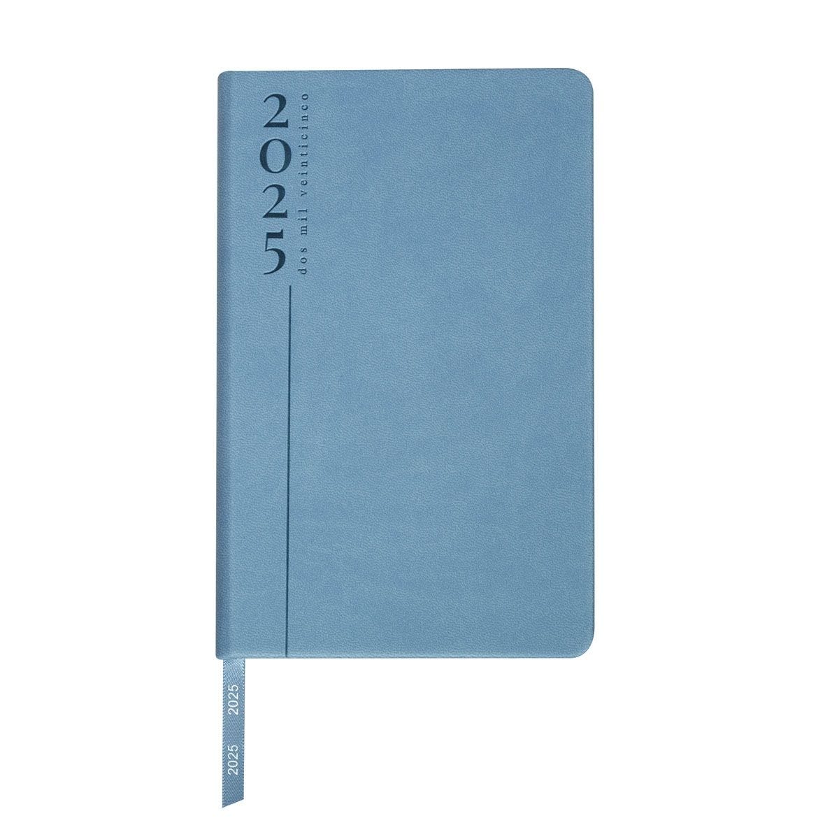 AGENDA MINI CLASICA 2025 AZUL CIELO 2