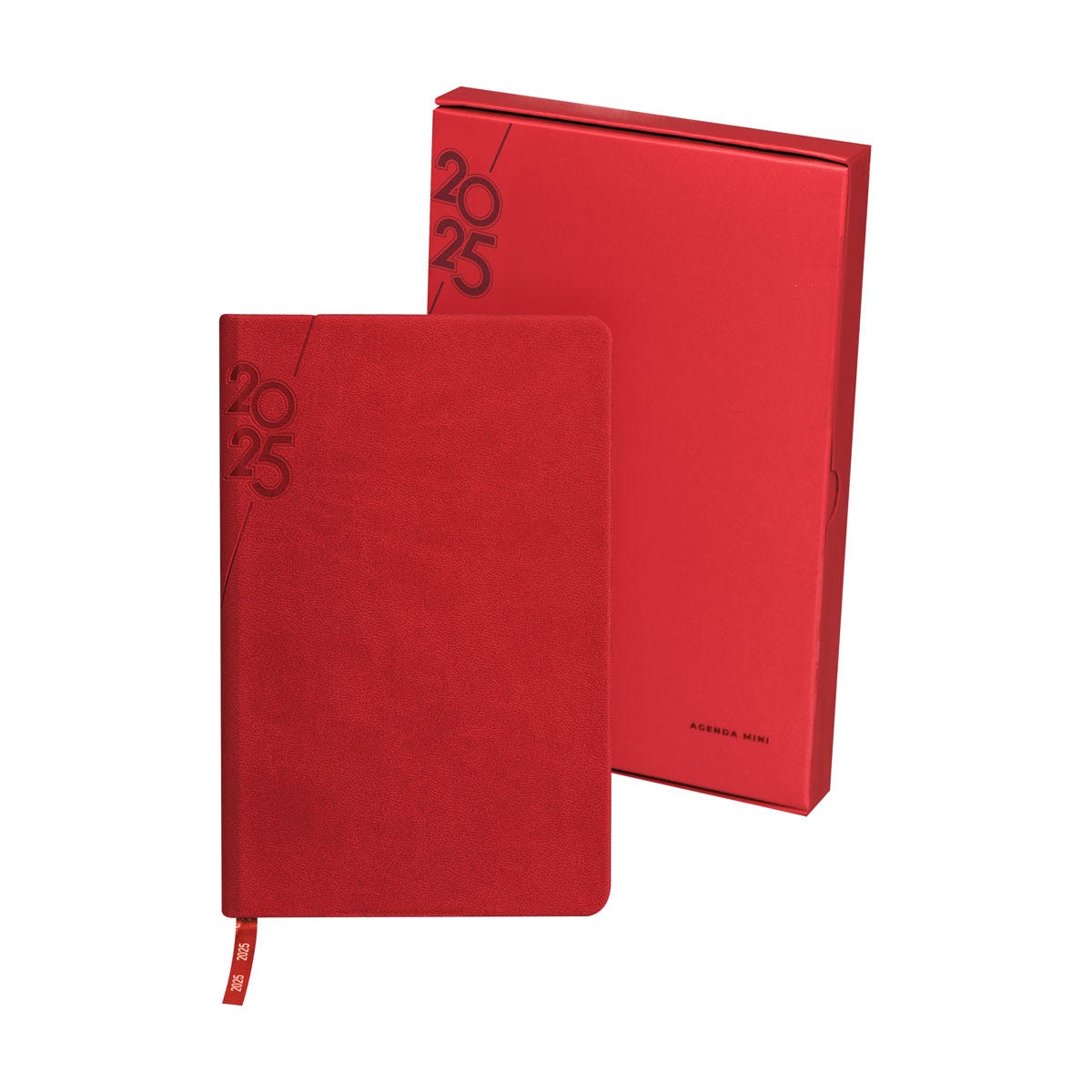 AGENDA MINI TERRA 2025 ROJO