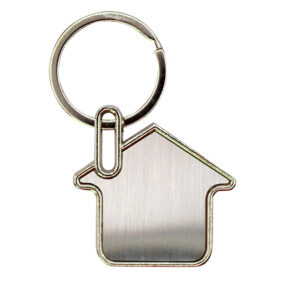 LLAVERO CASA-PLATA